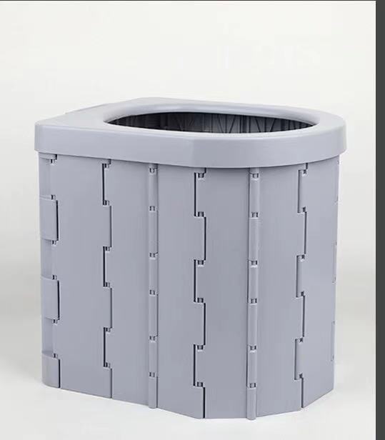 Portable Car With Cover Folding Toilet