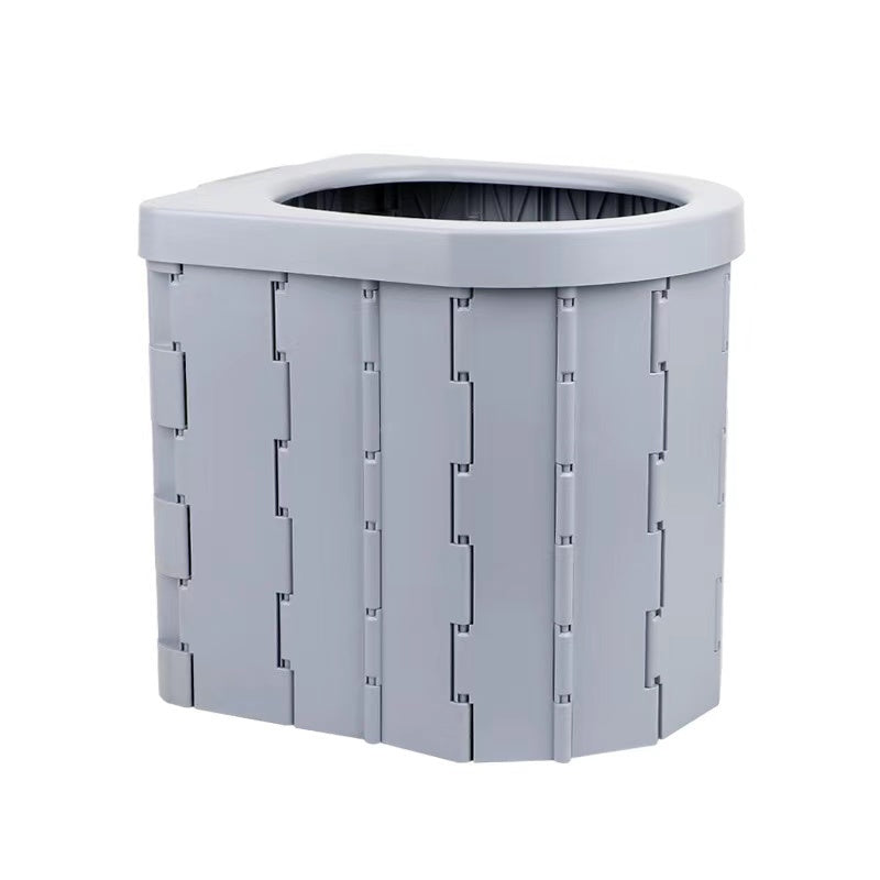 Portable Car With Cover Folding Toilet