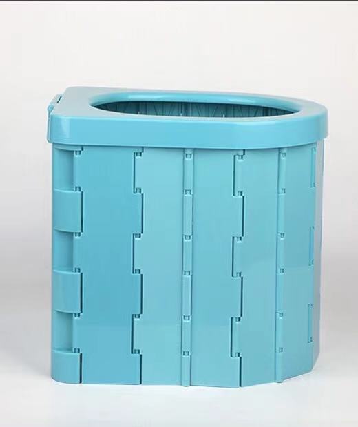 Portable Car With Cover Folding Toilet